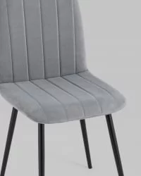 Стул Еасй велюр Серый / Easy